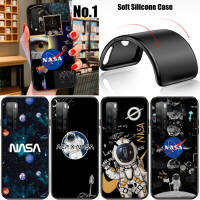 XMX23 Cartoon Nasa Astronaut อ่อนนุ่ม High Quality ซิลิโคน TPU Phone เคสโทรศัพท์ ปก หรับ Huawei P10 P20 P30 Pro Lite Y5P Y6 Y6P Y7A Y8P Y9A Y8S Y9S Y7 Y9 Prime