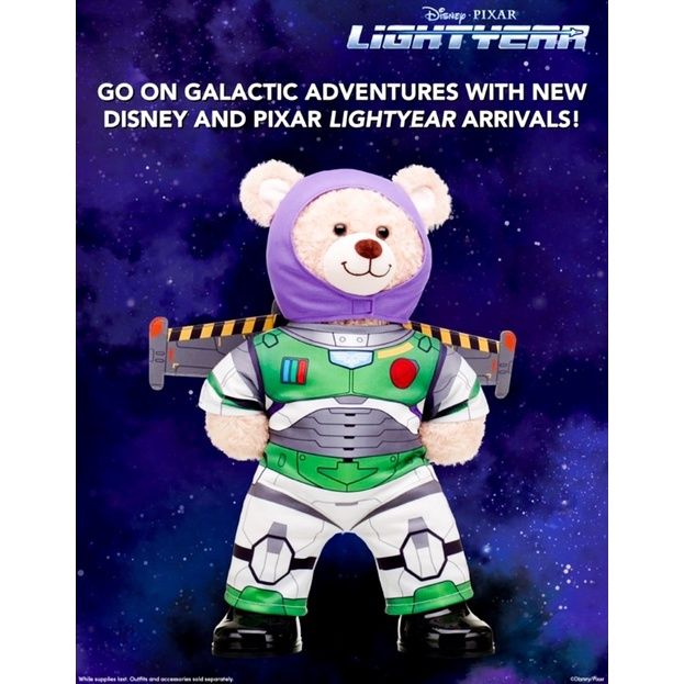 ตุ๊กตา-sox-buzz-lightyear-บัสไลท์เยียร์-ตุ๊กตาบิ้วอะแบร์-build-a-bear-workshop-สินค้าใหม่นำเข้าจากอเมริกา