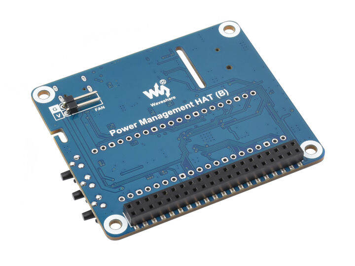 หมวกการจัดการพลังงานสำหรับราสเบอร์รี่-pi-รองรับการชาร์จและเอาท์พุทพลังงานในเวลาเดียวกันฝัง-rtc-และการป้องกันหลาย