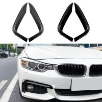 Front Air Knife Fog Light Protector Exterior Decoration Car Sticker Modification For BMW 4 Series F32 F33 F36 M-Sport 2014-2020