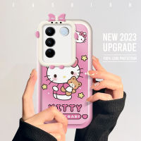 เคส Hpcase สำหรับ Vivo V27 5G V27 Pro 5G V27E V25 5G V25E การ์ตูนน่ารักเฮลโหลคิตตี้ Pochacco Meldy Kurmi เคสโทรศัพท์มีลายมอนสเตอร์เคสเลนส์โทรศัพท์นิ่มฝาครอบป้องกันกันกระแทกเคสโทรศัพท์มือถือ