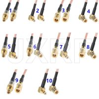 JXRF Connector SMB Male Female to SMB Male Female Right angle Pigtail Jumper RG316 Cable 10CM-5M Cables