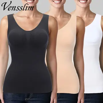 LODAY Shapewear Tummy Control Tank Top Compression Tanks for Women V-Neck  Camisole Cami Slimming Body Shaper