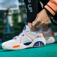 New White Basketball Sneakers Low Cut Mens Basketball Shoes Outdoor Durable Fashion Men Sport Shoes Chaussures De Basket 2021