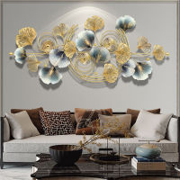 【NEW】【Penghantaran Privasi Tinggi】 New Chinese Style Affordable Luxury Style Wall Decoration Living Room Sofa Background Wall Pendant Bedroom Wall Hangings Ginkgo Leaf Wall Decoration