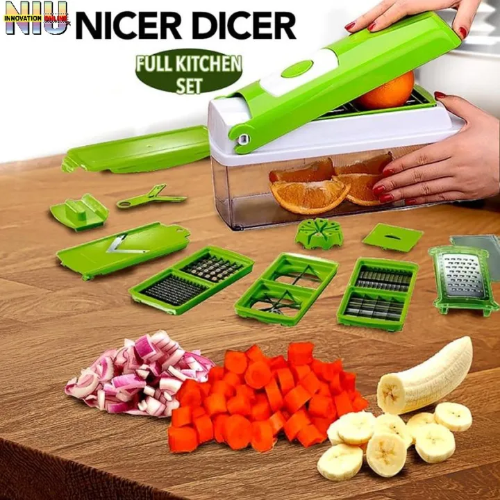 Genius Nicer Dicer Plus Kitchen Knife Blade Chopper Cutter Slicer Peeler Grater Shopee Malaysia | Multifunction Vegetable Cutter Adjustable Slicer Dicer Nicer Fruit Peeler Chopper | vladatk.gov.ba