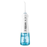 ZZOOI 300ml 3 Modes Rechargeable Electric Oral Irrigator Dental Water Flosser Waterproof Teeth Cleaner Floss Tooth Pick 2 Jet Tips