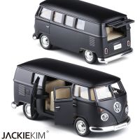 Boxed alloy car models vw bus scrub dull car model toys