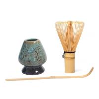 3 in 1 Japanese Matcha Set Safe Bamboo Whisk Teaspoon Tea Sets Indoor Beverage Shop Tea-making Tools Accessories Birthday Gifts