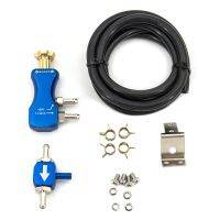 Adjustable Manual Car Valve Turbo Boost Controller Booster Kits Universal Blue Black