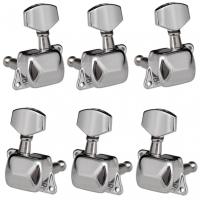 【LZ】❆►☫  6 PCS Guitar String Tuning Pegs Tuner Semi-fechado Tuner cabeças de máquina para guitarra elétrica Guitarra acústica popular Tuning Pegs 3L 3R