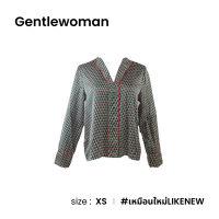 Gentlewoman เสื้อแขนยาวสกรีนลาย D030-4