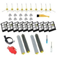 HEPA Filters Brushes Replacement Parts Kit for IRobot Roomba 980 990 900 896 886 870 865 866 800 Accessories