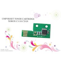 ตลับหมึก XEROX C1110 CYAN TONER Chips