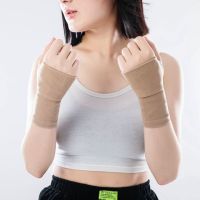 Legbeauty 1 Pair Fingerless Compression Hands Wrist Support Unisex Brace Strap Sleeve Tenosynovitis Arthritis Gloves