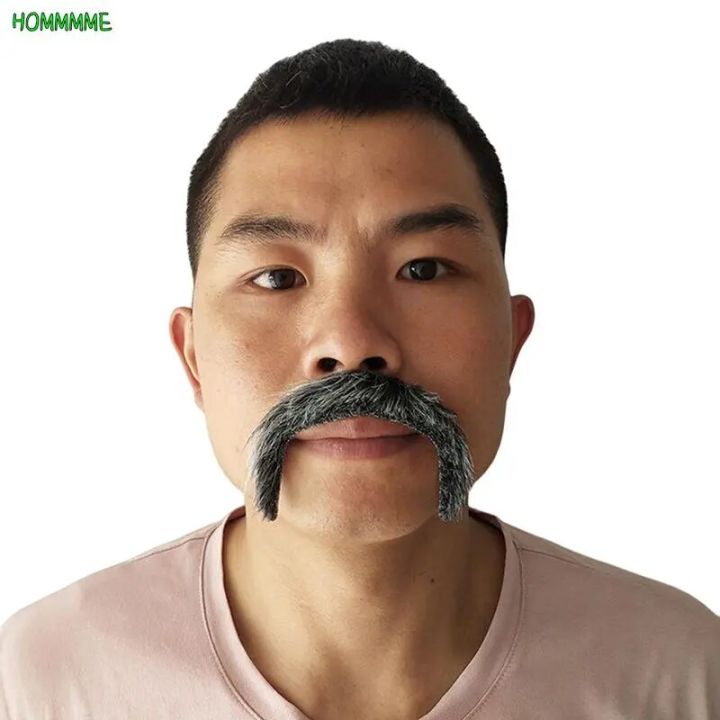 1pc Funny Costume Pirate Party Mustache Cosplay Fake Moustache Fake Beard For Adult Halloween