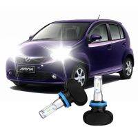 ไฟหน้าไฟหน้า H11ไฟ LED หลอดไฟสำหรับ Perodua Myvi LagiBest ปี2011-2014สีขาว