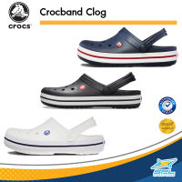 Crocs Collection รองเท้าแตะ รองเท้าแบบสวม รองเท้ารัดส้น รองเท้า Crocs CR UX Crocband 11016-001 / 11016-100 / 11016-410 (2190)