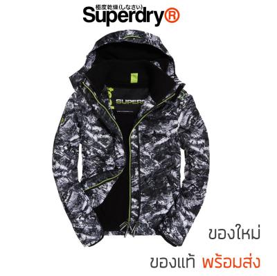 เสื้อกันหนาว Superdry Windcheater Jacket Abstract Alpine/black - ของแท้ พร้อมส่ง