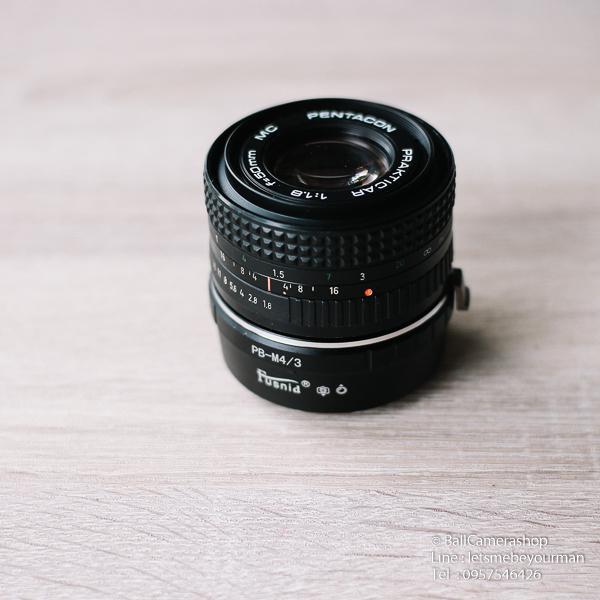 ขายเลนส์-pentacon-50mm-1-8-สำหรับใส่กล้อง-olympus-เเละ-panasonic-mirrorless-serial-7783878