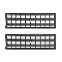 2Pcs Air Flow Vent Grille สำหรับ Tesla รุ่น Y 2021 2022ที่นั่งด้านหลังเครื่องปรับอากาศ Outlet Air Vent ป้องกันอุปกรณ์เสริม