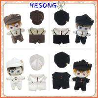 HESONG 1pc/1 Set หลากหลายรูปแบบ ชุดเสื้อผ้ากางเกง สวมใส่สบายๆ แฟชั่นสำหรับผู้หญิง เสื้อผ้าแฟชั่นเสื้อยืด ของใหม่ ชุดตุ๊กตาโดยรวม สำหรับ ตุ๊กตา20ซม./1./ตุ๊กตา12ตัว ตุ๊กตาผ้าฝ้าย20ซม.