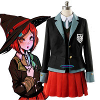 Game Danganronpa V3 Killing Harmony Yumeno Himiko Cosplay Costume Women Girls Japan Uniform Halloween Party Suit Magic Hat