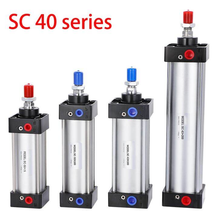 SC40 Series Bore 40mm Stroke 251000 Air Cylinders Double Acting Single