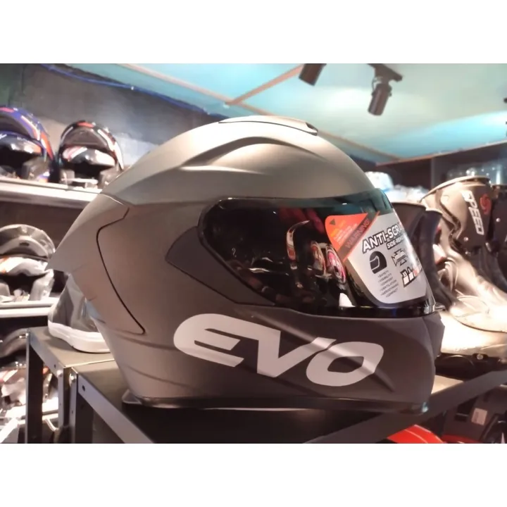 Evo Gt Pro Mono Colors Full Face Dual Visor Helmet Lazada Ph