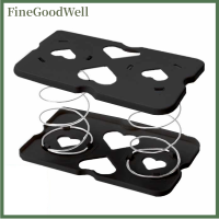 FineGoodWell กล่องกระดาษทิชชูยกสปริง1ชิ้นกล่องกระดาษสปริงรองรับด้านล่างกล่องเก็บของแผ่นสปริงสำหรับห้องครัวออฟฟิศ