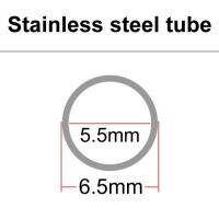 304ท่อสแตนเลสท่อ Superfine,เส้นผ่าศูนย์กลางด้านนอก6.5Mm,ความหนาของผนัง0.2Mm,0.3Mm,0.5Mm,ท่อ SUS304ขนาดเล็กเส้นผ่าศูนย์กลาง