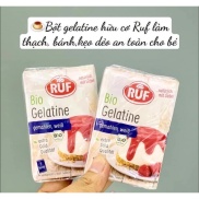 Bột Gelatine hữu cơlàm thạch pudding rau câu bánh kẹo cho bé ăn dặm