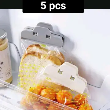 5pcs Chip Bag Clips Kitchen Food Clips Bag Sealing Clips Perfect for Snack  Food Packages Storage