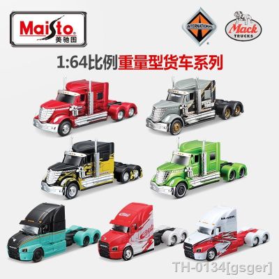 ✚ Maiesto-Lonestar Tractor Diecast Metal Alloy Car para Crianças Presentes Collection 1:64 MACK