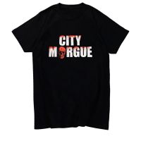 แฟชั่นTเสื้อสำหรับชายCity Morgue Dogs IIขนาดใหญ่แขนสั้นเสื้อยืดกราฟิกTเสื้อฤดูร้อนHarajukuเสื้อผ้าผู้ชาย