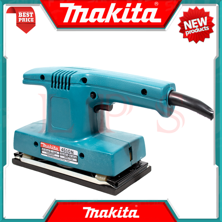 makita-finishing-sander-เครื่องขัดกระดาษทรายแบบสั่น-ผืนผ้า-130w-รุ่น-4510n-งานไต้หวัน-aaa-การันตี