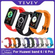 Silicone watch Straps For Huawei band 6 Pro smart dây đeo Replacement thumbnail