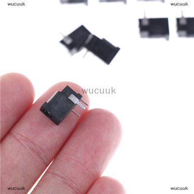 wucuuk 10 pcs Black 3 PIN 3.5mm x 1.3mm DC Power JACK SOCKET PCB MOUNT