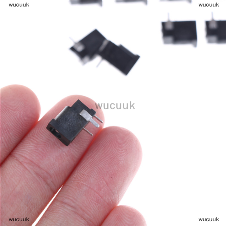 wucuuk-10-pcs-black-3-pin-3-5mm-x-1-3mm-dc-power-jack-socket-pcb-mount