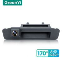 【hot】 GreenYi 1080P 170° Car Rear View for GLK 300 200 CDI X204 Restyling Facelift Night Vision