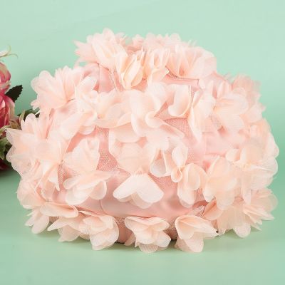 กลีบดอกไม้หมวกว่ายน้ำอาบน้ำผู้หญิง3D วินเทจหมวกว่ายน้ำลายดอกไม้ว่ายน้ำกลีบดอกไม้ทันสมัยหมวกว่ายน้ำระบายอากาศได้ดีหมวกว่ายน้ำสำหรับหมวกว่ายน้ำ LYM3883