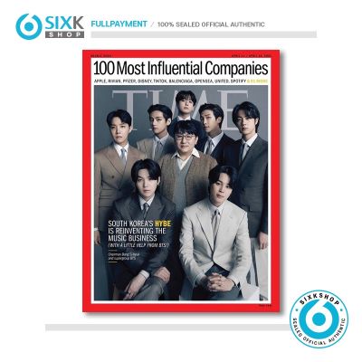 Time Asia Magazine - BTS & Bang Sihyuk COVER (2022.04 Apr.)