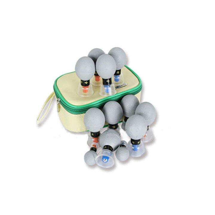 hot-dt-12pcs-magnetic-pulse-cupping-set-cups-acupressure-massager-relax-sore-shoulder-back-waist-muscle