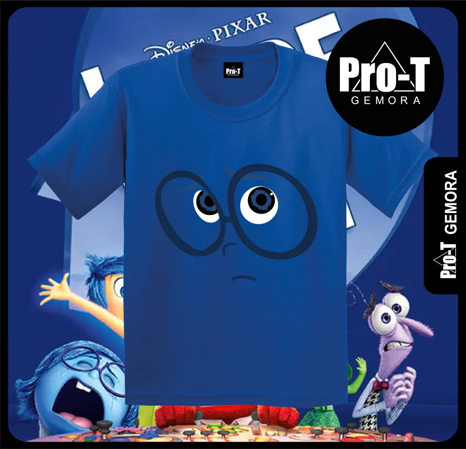 Disney Pixar Inside Out Characters Shirt Joy Anger Sadness