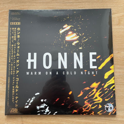 แผ่นเสียง Honne ‎– Warm on a Cold Night , Black vinyl , LP, Album EU,  มือหนึ่ง ซีล