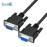 ✾✘ 0.5M/1M Rs232 Connecting Line Adapter Male To Male/female Db9 Serial Line Cross Direct Data Line Extension Cable Jack Adapter