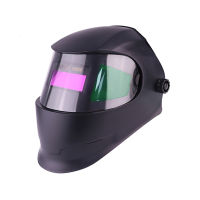 Panoramic Dimming Mask Solar Powered Electric Welding Face Helmet Protective Mask Argon Arc Welding Cap Welding Goggles