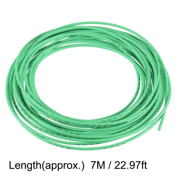 keszoox-heat-shrink-tubing-1-8-3mm-dia-5-74mm-flat-width-2-1-ratio-shrinkable-tube-cable-sleeve-7m-green