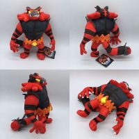 【LZ】❆◙  Pokemon Pelúcia Brinquedos Incineroar para Crianças Adorável Anime Figura Modelo Alta Qualidade Presentes de Aniversário e Natal 40cm