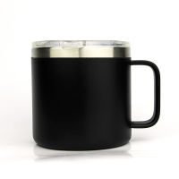 【2023】Print Coffee Mug With Handle Custom Double Wall Stainless Steel Vacuum Flask Cup 【hot】